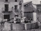 Fuente de los Leones. Plaza Pópulo Portfolio Fotográfico de España. Provincia de Jaén. Casa Editorial Alberto Martín. 1911