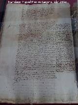 Historia de Baeza. Libro de protocolo 1618 del Colegio de San Basilio. Archivo Histrico Provincial de Jan