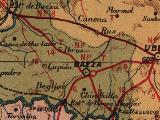 Historia de Baeza. Mapa 1901
