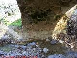 Puente Medieval del Arroyo Salado. Ojo del puente