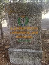 Monumento al Guarda Forestal. 
