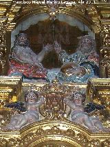 Convento de Santa Clara. Detalle del retablo