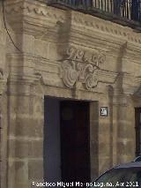 Palacio de la Calle San Pedro n 27. Portada