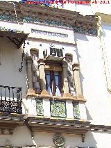 Casa de la Calle de Sevilla n 2. Ventana de la primera planta