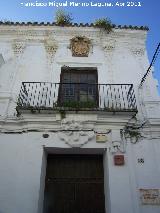 Casa de la Calle de la Huerta n 18. 
