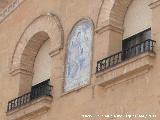 Casa de la Glorieta de Pio XII n 2. Hornacina decorativa