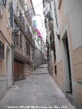 Calle Barranco de la Alcantarilla. 