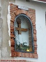 Hornacina del Cristo de Chircales. 