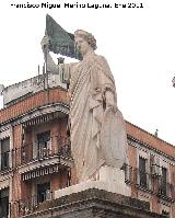 Monumento a la Diosa Romana Iberia. 