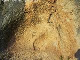 Pinturas rupestres de la Pea del Gorrin VI. Abrigo