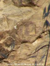Pinturas rupestres de la Pea del Gorrin IV. Antropomorfo