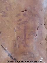 Pinturas rupestres de Cuatro Picos I. 