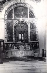 Ermita del Cristo del Llano. 1960 retablo restaurado