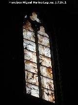 Catedral de Valencia. Arcada Nova. Vidrieras de alabastro