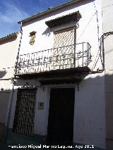 Casa de la Calle Benito La Torre. Fachada