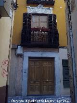 Casa de la Calle Maestra n 9. 