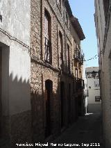 Casa de la Calle Las Novias n 16. Fachada
