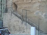 Escaleras de Chiclana. Salida