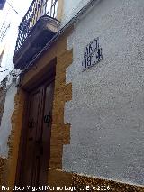Casa de la Calle Josefa Sevillanos n 9. 