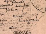 Historia de Cabra de Santo Cristo. Mapa 1788