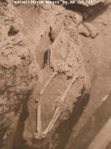 Historia de Nerja. Enterramiento del paleoltico de la Cueva de Nerja