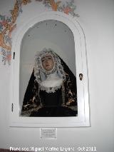 Ermita Ntra Sra de las Angustias. Hornacina
