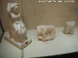 Villa romana de la Estacin. Estatuas de mrmol. Museo Municipal