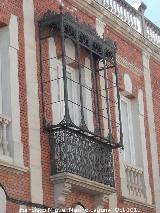 Casa de la Calle Ministro Benavides nº 52. Balcón