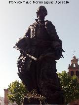 Carlos III. Estatua en Santa Elena
