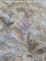 Pinturas rupestres del Abrigo I de la Pedriza. Grupo VIII. Barra