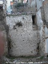 Excavacin arqueolgica Calle Puerta de Martos n 25. Muro del fondo