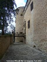 Castillo de Canena. Foso y puente levadizo