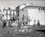 Plaza de San Bartolom. Foto antigua. Archivo IEG