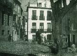 Plaza de San Bartolom. Foto antigua. Fotografa de Jaime Rosell Caada. Archivo IEG