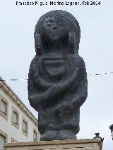 Monumento al Exvoto Ibero. Estatua