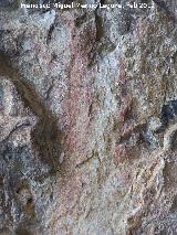 Pinturas rupestres de la Cueva Oeste del Canjorro. 