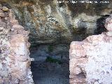 Santuario ibérico de la Cueva de la Lobera. Primera cueva reaprovechada en tiempos modernos como cortijo