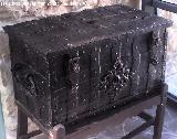 Castillo de Pallars. Caja de caudales o caja fuerte utilizada en la batalla de Lepanto