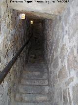 Castillo de Pallars. Escaleras