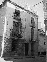 Calle Teodoro Calvache. Foto antigua. Sastrera Colmenero