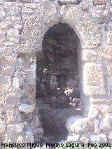 Castillo de la Consolacin o Espinosa. Puerta de entrada