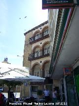 Plaza de Andaluca. Galeras de arcos