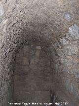 Bveda de medio can. Castillo de Htar - Albanchez de Mgina