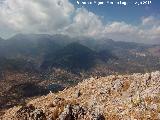 Cerro Alto de la Serrezuela. Vistas hacia el Monte Carluca
