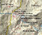 Molino de Juan Harina. Mapa