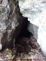 Cueva del Plato. Entrada