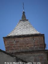 Iglesia de Santa Mara Magdalena. Terminacin de la torre campanario