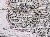 Sierra de la Caracolera. Mapa 1787
