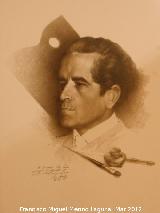 Francisco Cerezo Moreno. Cuadro de Francisco Huete Martos