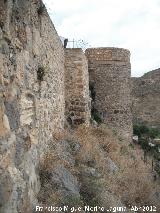 Murallas de Antequera. Torren circular continuacin a la Puerta de Mlaga